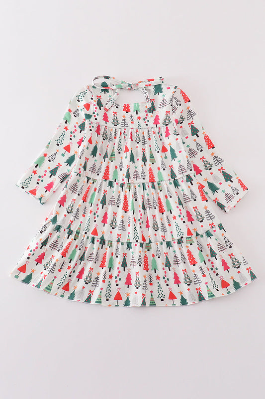 O Christmas Tree Twirl Dress