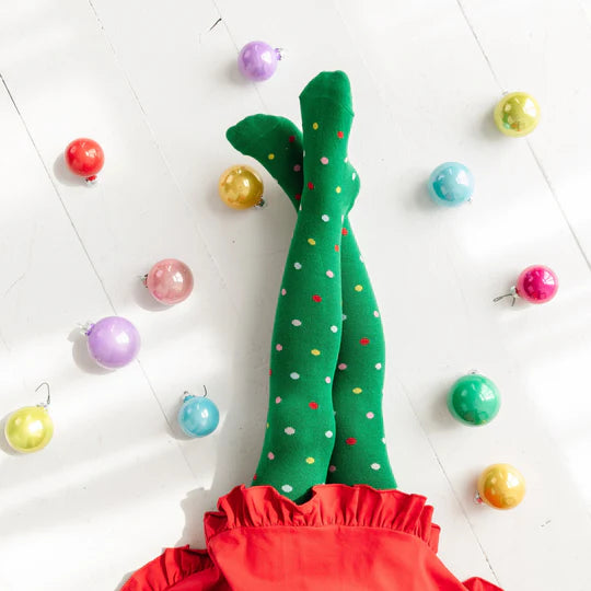 Oh Christmas Tree Knit Tights