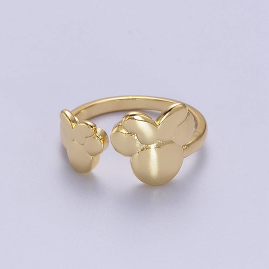 Bowed Magic Mouse Adjustable Ring